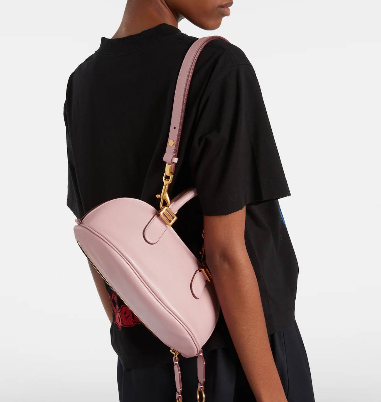 תיק יד ורוד אלגנטי בסגנון Balenciaga – Copy One